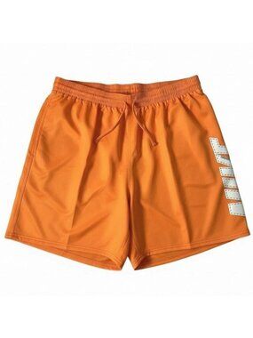 Nike Swim Trunks Mens 4XL Orange Big Tall Mesh Lined Board Shorts NEW
